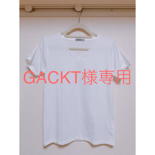 ニコアンド(niko and...)のVネック 白 Tシャツ(Tシャツ(半袖/袖なし))