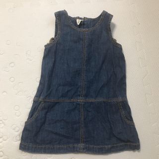 ベビーギャップ(babyGAP)のあいりん様専用 デニムワンピース ミキハウスブーツ(ワンピース)