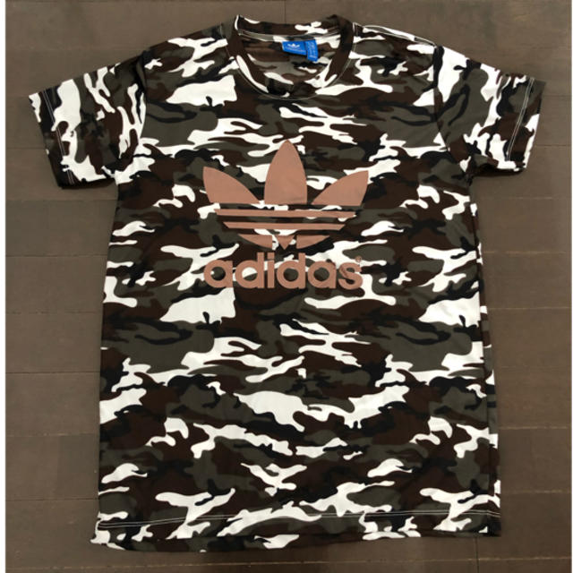 adidas(アディダス)の【お値下げ】アディダス  迷彩インポートＴシャツ メンズ メンズのトップス(Tシャツ/カットソー(半袖/袖なし))の商品写真