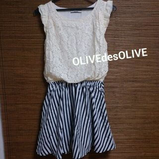 オリーブデオリーブ(OLIVEdesOLIVE)の新品★未使用 お値下げします♡(ひざ丈ワンピース)