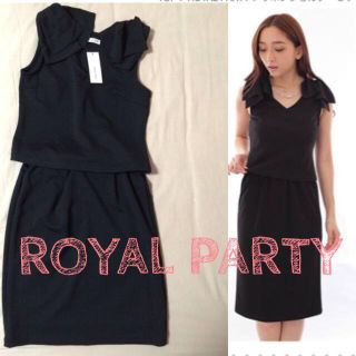 ロイヤルパーティー(ROYAL PARTY)のROYALPARTYセットアップ(ひざ丈ワンピース)