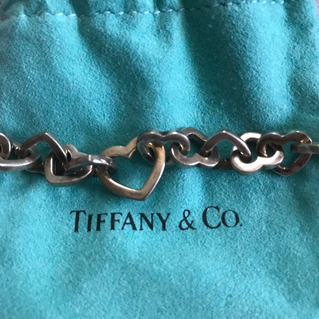 Tiffany & Co.(ティファニー)のTiffany & Co ティファニー ハートリンク ブレスレット  レディースのアクセサリー(ブレスレット/バングル)の商品写真