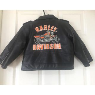 ハーレーダビッドソン(Harley Davidson)の🏍kids用 Harley Davidsonライダーズジャケット(ジャケット/上着)