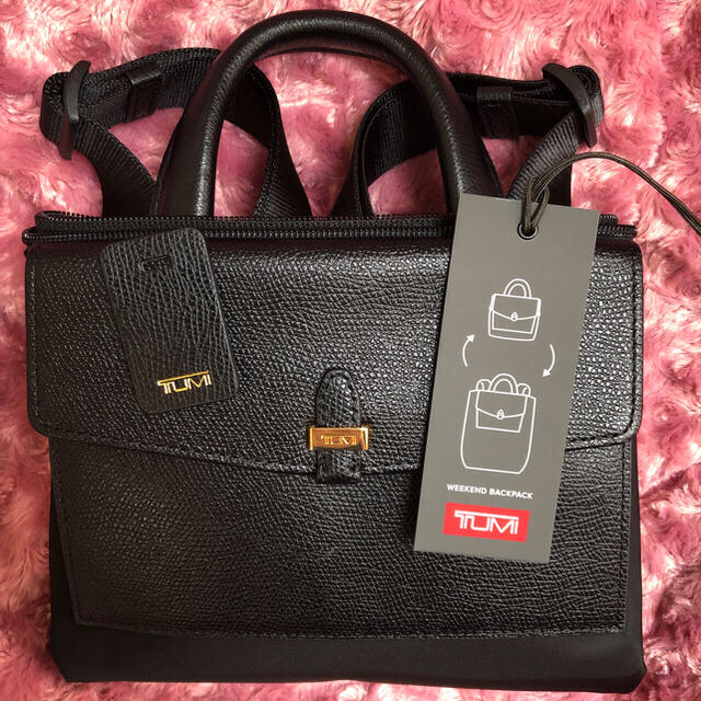 TUMI(トゥミ)のTUMI 折りたたみバックパック レディースのバッグ(リュック/バックパック)の商品写真