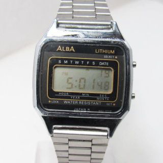 セイコー(SEIKO)のセイコー アルバ メンズ クオーツ W401-5050(腕時計(デジタル))