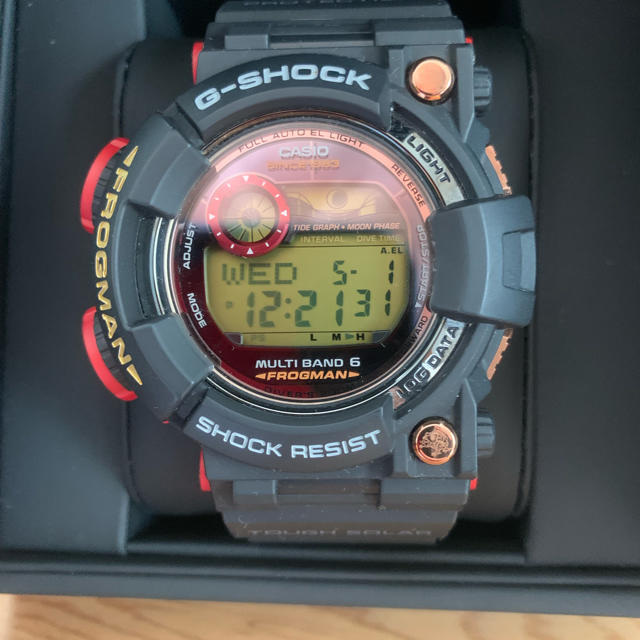 腕時計(デジタル)G-SHOCK FROGMAN GWF-1035F-1JR 美品