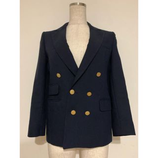 こちらはChフランス製 vintage Christian Dior 紺ブレ ダブル