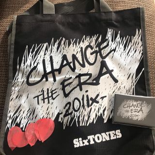 SixTONES ショッピングバッグ トランプ(アイドルグッズ)