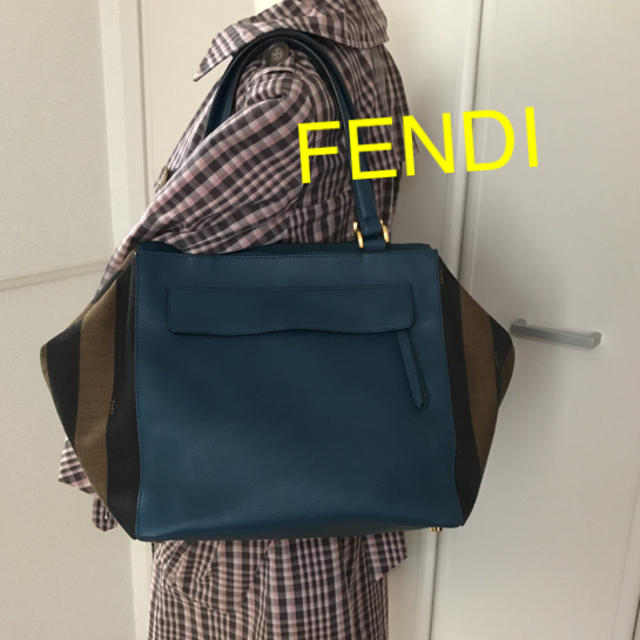 FENDI(フェンディ)のdy様専用　FENDI  ペカン  ハンドバッグ   ショルダーバッグ レディースのバッグ(ハンドバッグ)の商品写真