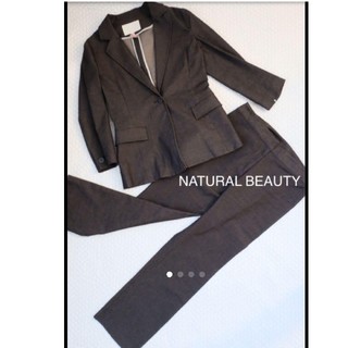 ナチュラルビューティー(NATURAL BEAUTY)の最終値下げNatural Beauty パンツスーツ 36 美品(スーツ)