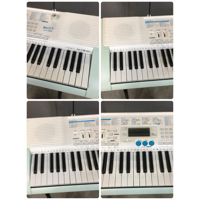 CASIO(カシオ)のCASIO 光ナビゲーションキーボード 61鍵 標準ピアノ形状鍵盤 LK-108 楽器の鍵盤楽器(電子ピアノ)の商品写真