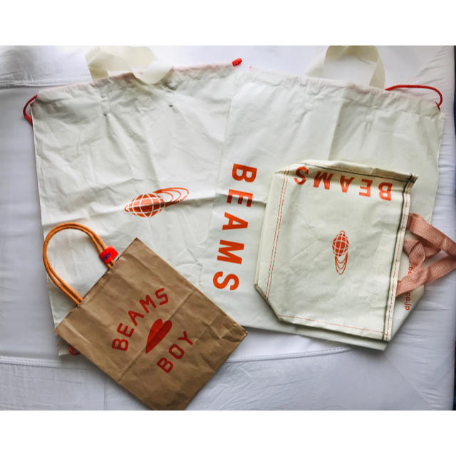 BEAMS(ビームス)のhidekazu様専用  BEAMS 袋セット レディースのバッグ(ショップ袋)の商品写真