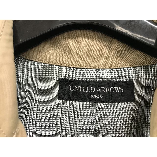 UNITED ARROWS - ユナイテッドアローズUAコットンギャバトレンチ UNITED ARROWS - ユナイテッドアローズUAコットンギャバトレンチ