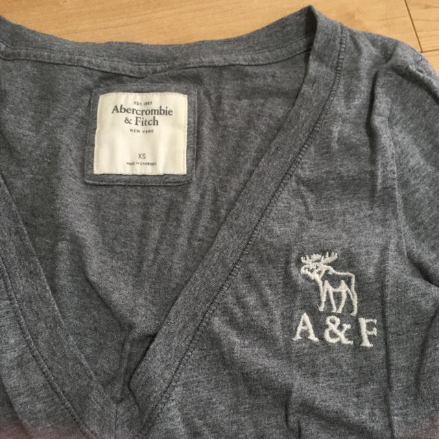 Abercrombie&Fitch(アバクロンビーアンドフィッチ)のアバクロ ロングTシャツ レディースのトップス(Tシャツ(長袖/七分))の商品写真