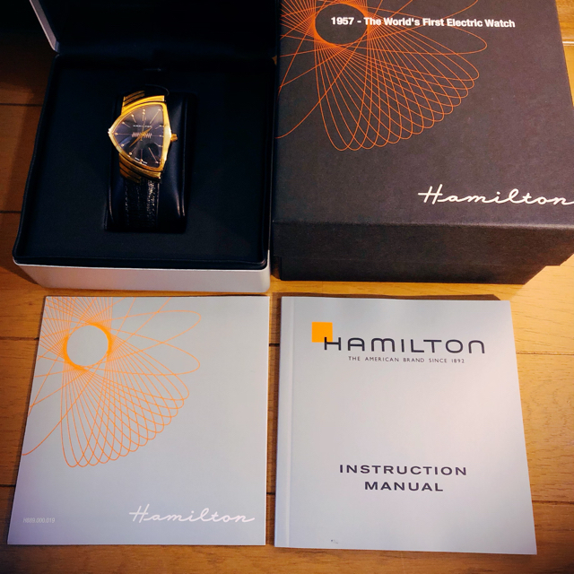 Hamilton - 付属品完備 HAMILTON ベンチュラ 限定 50周年 エルビス ゴールド