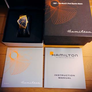 付属品完備 HAMILTON ベンチュラ 限定 50周年 エルビス ゴールド