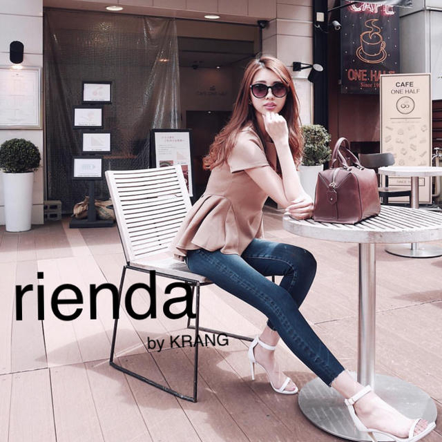 rienda(リエンダ)のmmm様 レディースのトップス(カットソー(半袖/袖なし))の商品写真