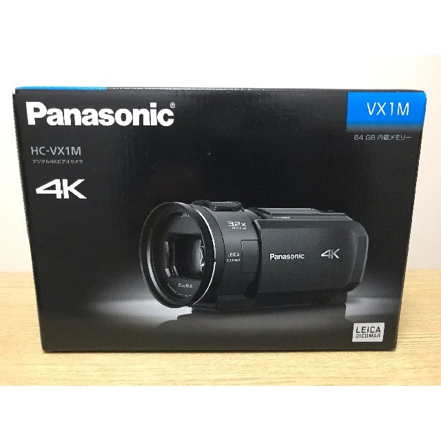 Panasonic HC-VX1M-W ホワイト パナソニック 4Kビデオカメラ