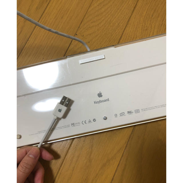 Apple(アップル)のmac キーボード スマホ/家電/カメラのPC/タブレット(PCパーツ)の商品写真