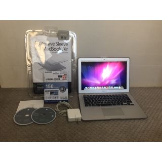 マック(Mac (Apple))の5/20迄の出品になります    MacBook Air (Mid 2009)(ノートPC)