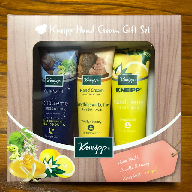 Kneipp(クナイプ)のクナイプ ハンドクリーム ギフトセット コスメ/美容のボディケア(ハンドクリーム)の商品写真