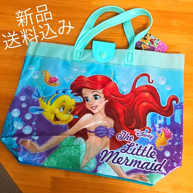 Disney(ディズニー)の新品★アリエル プールバッグ ビーチバッグ★ディズニープリンセス 女の子 キッズ/ベビー/マタニティのこども用バッグ(その他)の商品写真