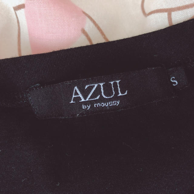 AZUL by moussy(アズールバイマウジー)のアズール バイマウジー★ノースリーブロングワンピース★シャツ巻き風 レディースのワンピース(ロングワンピース/マキシワンピース)の商品写真