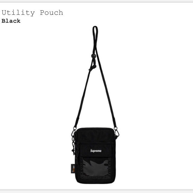 メンズSupreme　week9 utility pouch ユーティリティ ポーチ