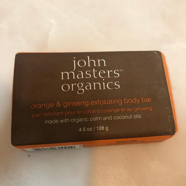 John Masters Organics(ジョンマスターオーガニック)の新品 ジョンマスターオーガニック 石鹸 コスメ/美容のボディケア(ボディソープ/石鹸)の商品写真