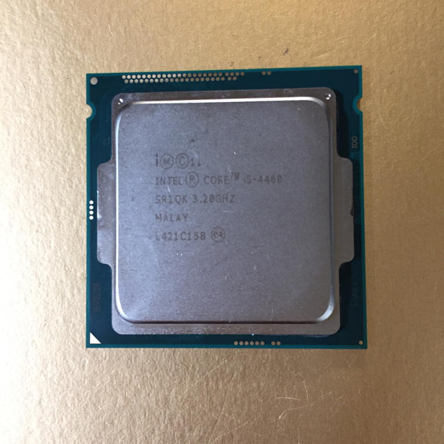 CPU Intel core i5-4460 SR1QK 3.20GHz - PCパーツ