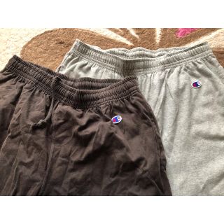 チャンピオン(Champion)のチャンピオン ２枚セット スウェット ハーフパンツ(ショートパンツ)