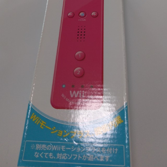 Wii(ウィー)のwiiリモコンプラス　ピンク エンタメ/ホビーのゲームソフト/ゲーム機本体(その他)の商品写真