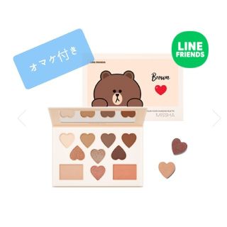 ミシャ(MISSHA)の【新品未使用】　LINE FRIENDS カラーフィルターシャドウパレット(アイシャドウ)