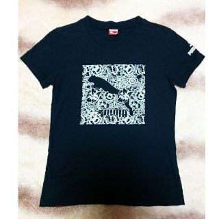 プーマ(PUMA)のPUMA＊黒色半袖Tシャツ(Tシャツ(半袖/袖なし))