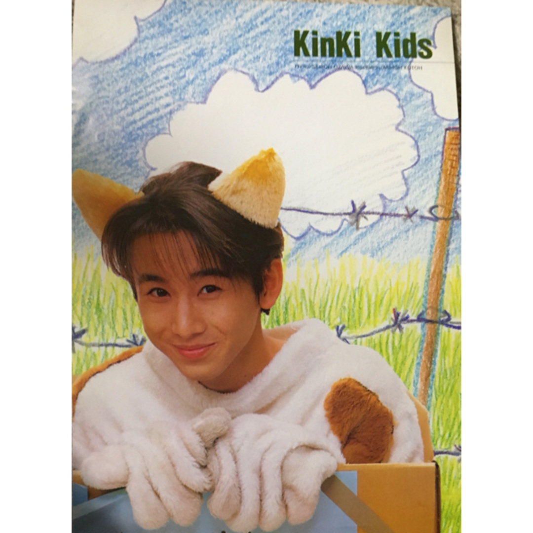 KinKi Kids(キンキキッズ)の✩売切✩KinKi 95年 Wink up 4月号、赤十字社ポスター(激レア!) エンタメ/ホビーのタレントグッズ(アイドルグッズ)の商品写真