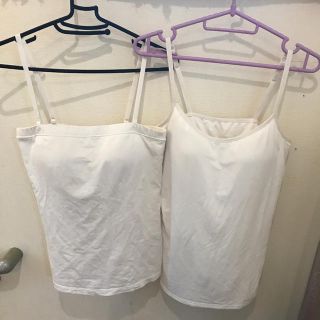 ユニクロ(UNIQLO)の🌸紫園のママ様専用🌸ブラトップキャミソールタイプXLsize１枚(ベアトップ/チューブトップ)