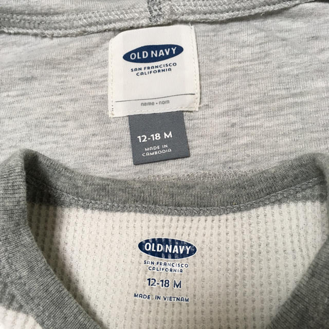 babyGAP(ベビーギャップ)のOLD NAVY パーカー カットソーセット プチバトー コムサイズム GAP キッズ/ベビー/マタニティのキッズ服男の子用(90cm~)(Tシャツ/カットソー)の商品写真