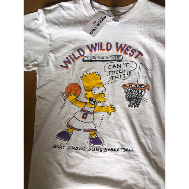OFF-WHITE(オフホワイト)のROUND TWO the simpsons bart basketball T レディースのトップス(Tシャツ(半袖/袖なし))の商品写真