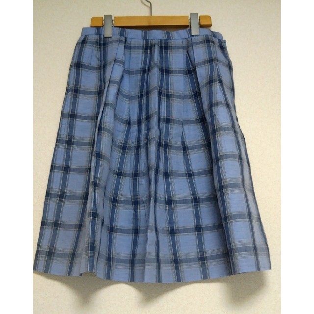 MARGARET HOWELL(マーガレットハウエル)のマーガレットハウエル チェックスカート レディースのスカート(ひざ丈スカート)の商品写真