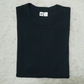 ユニクロ(UNIQLO)のUNIQLO U　 定番半袖Tシャツ　黒　3XL 試着のみ(Tシャツ(半袖/袖なし))