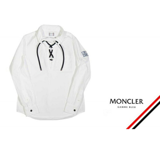 モンクレール 白 シャツ(メンズ)の通販 14点 | MONCLERのメンズを買う 