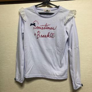 エニィファム(anyFAM)のけい様 専用 女の子any FAM 140cm 長袖Tシャツ パステルパープル(Tシャツ/カットソー)