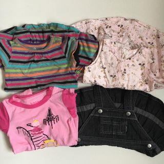 ベビーギャップ(babyGAP)の【ほぼ未使用等セット】GAP コムサ ワンピース ロンパース(ワンピース)