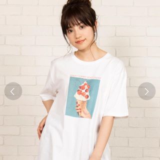 ウィゴー(WEGO)のwego プリント Tシャツ(Tシャツ(半袖/袖なし))