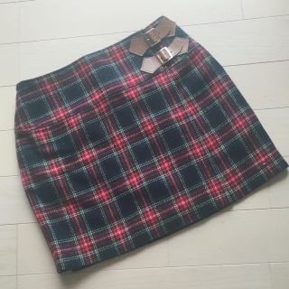 トミーヒルフィガー(TOMMY HILFIGER)の新品♡トミー チェック柄 スカート(ミニスカート)