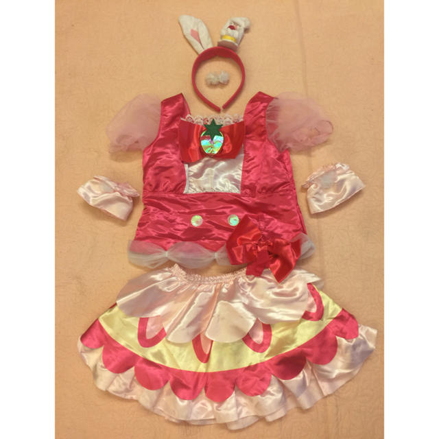 BANDAI(バンダイ)のプリキュア 衣装 3種類 キッズ/ベビー/マタニティのキッズ服女の子用(90cm~)(その他)の商品写真