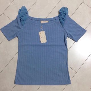 ミーア(MIIA)のtalyar♡様専用【新品】肩フリル (Tシャツ(半袖/袖なし))