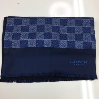 ランバン(LANVIN)の美品！LANVIN フランス製 シルクストール(ストール)