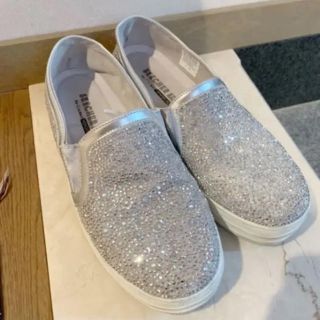 スケッチャーズ(SKECHERS)のhiro様 専用です。Skechers 23 キラキラ スリッポン(スリッポン/モカシン)