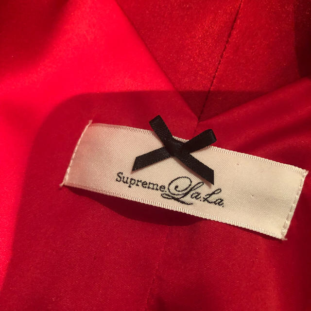Supreme.La.La.(シュープリームララ)のsupreme lala 赤ドレス レディースのワンピース(その他)の商品写真
